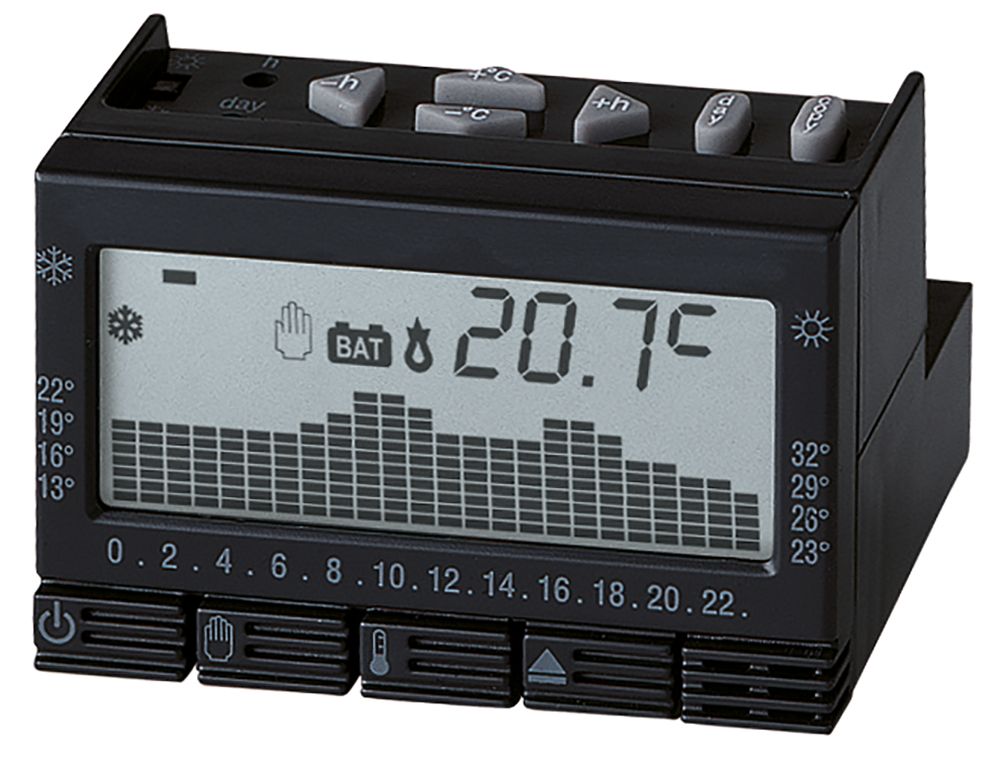 CEWAL CRONOTERMOSTATO DA INCASSO RTC100 BIANCO